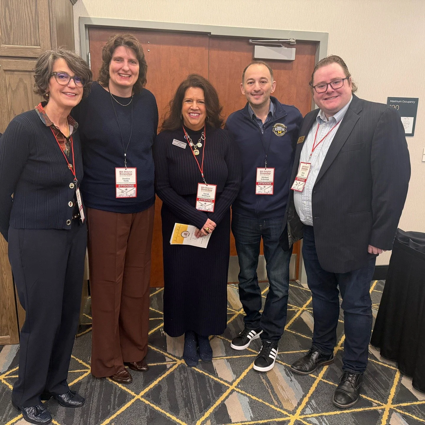 It was great being in Midland today and hearing the concerns and thoughts of Michigan Republicans at the 8th District Round Up. Congratulations to Anne DeLisle and everyone who helped put on this fantastic event. People are fired up for 2026!