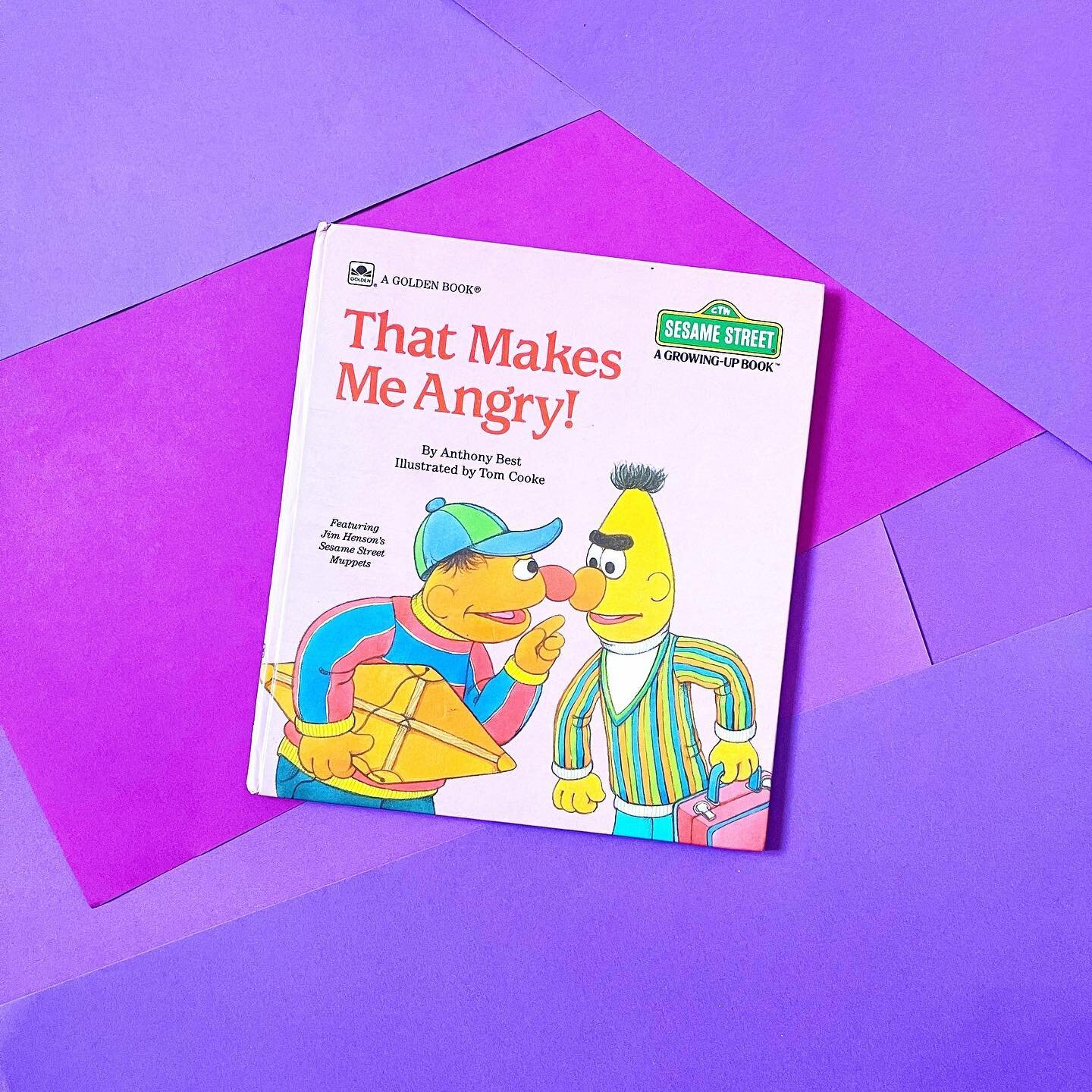 &ldquo;That Makes me Angry!&rdquo; by Anthony Best is an #OOTBbookclub pick that features our @sesamestreet  pals, Bert and Ernie. We love to use books like this one to discuss emotions, facial expressions and strategies to calm down. Books are the b