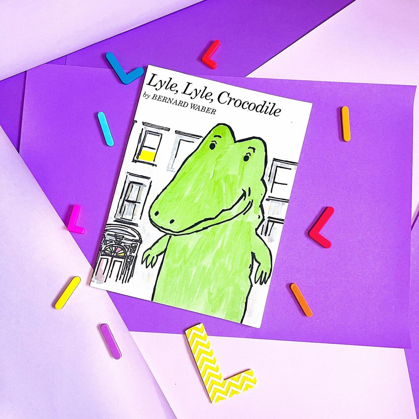 L is for&hellip;Lyle the crocodile! 🐊 Today&rsquo;s #AtoZOOTB is all about the letter &ldquo;l!&rdquo; &ldquo;Lyle, Lyle Crocodile&rdquo; by Bernard Waber is an #OOTBbookclub book about a crocodile named Lyle that lives in NYC. It&rsquo;s a sweet bo