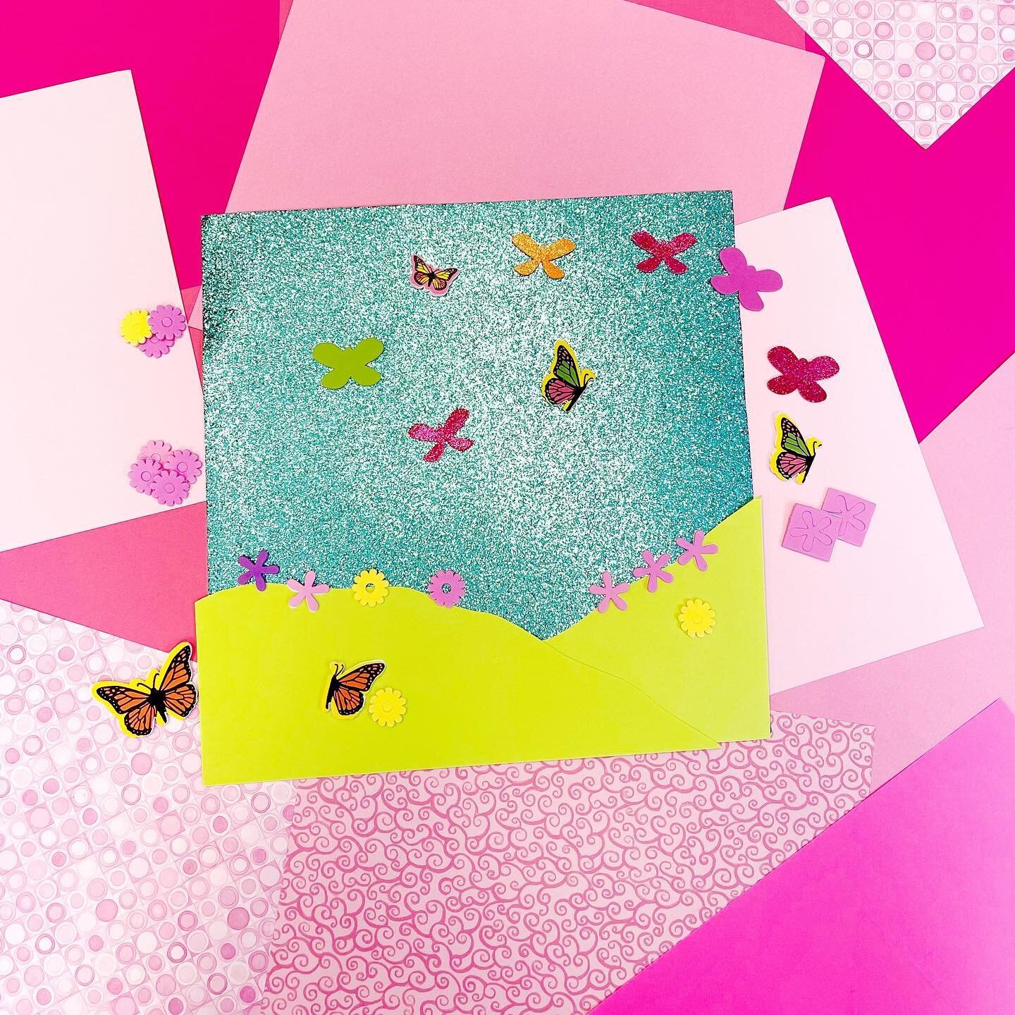 Stickers make any activity better! 🦋 We love to use stickers, markers and art supplies to make working on language skills, like following directions and vocabulary, engaging!  Art activities are a great way to practice giving each other 2 to 3 step 