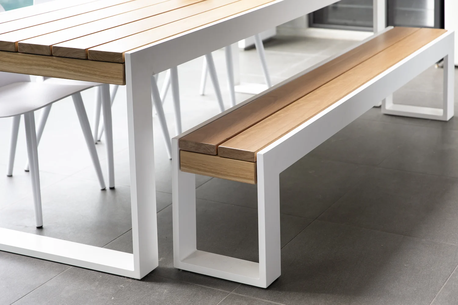 Chiavenna Slatted Outdoor Table