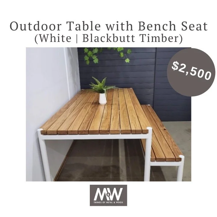 2024 Furniture Clearance Sale | Maroochydore | Outdoor Table and Bench Seats