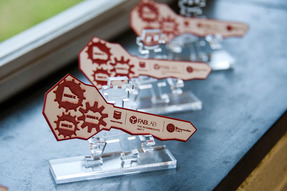 Laser Engraved/Cut Key Display