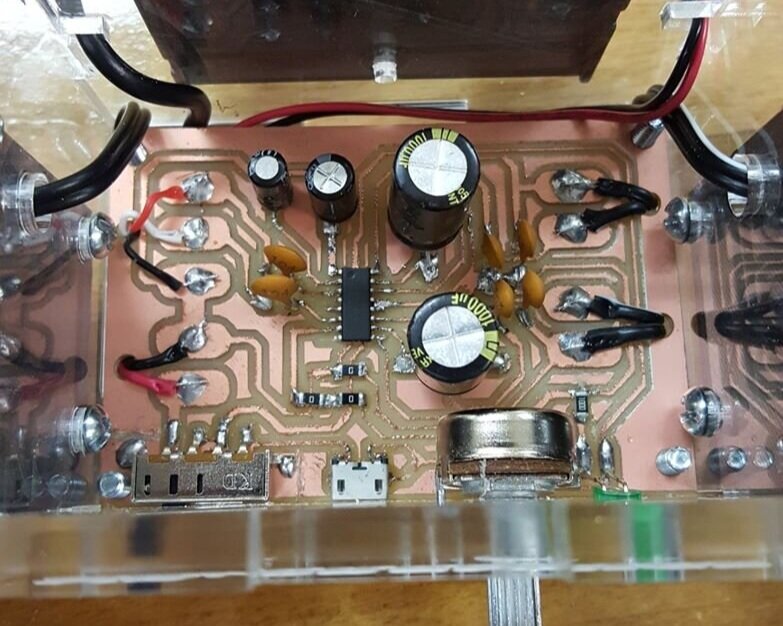 Fabricated MP3 Speakers