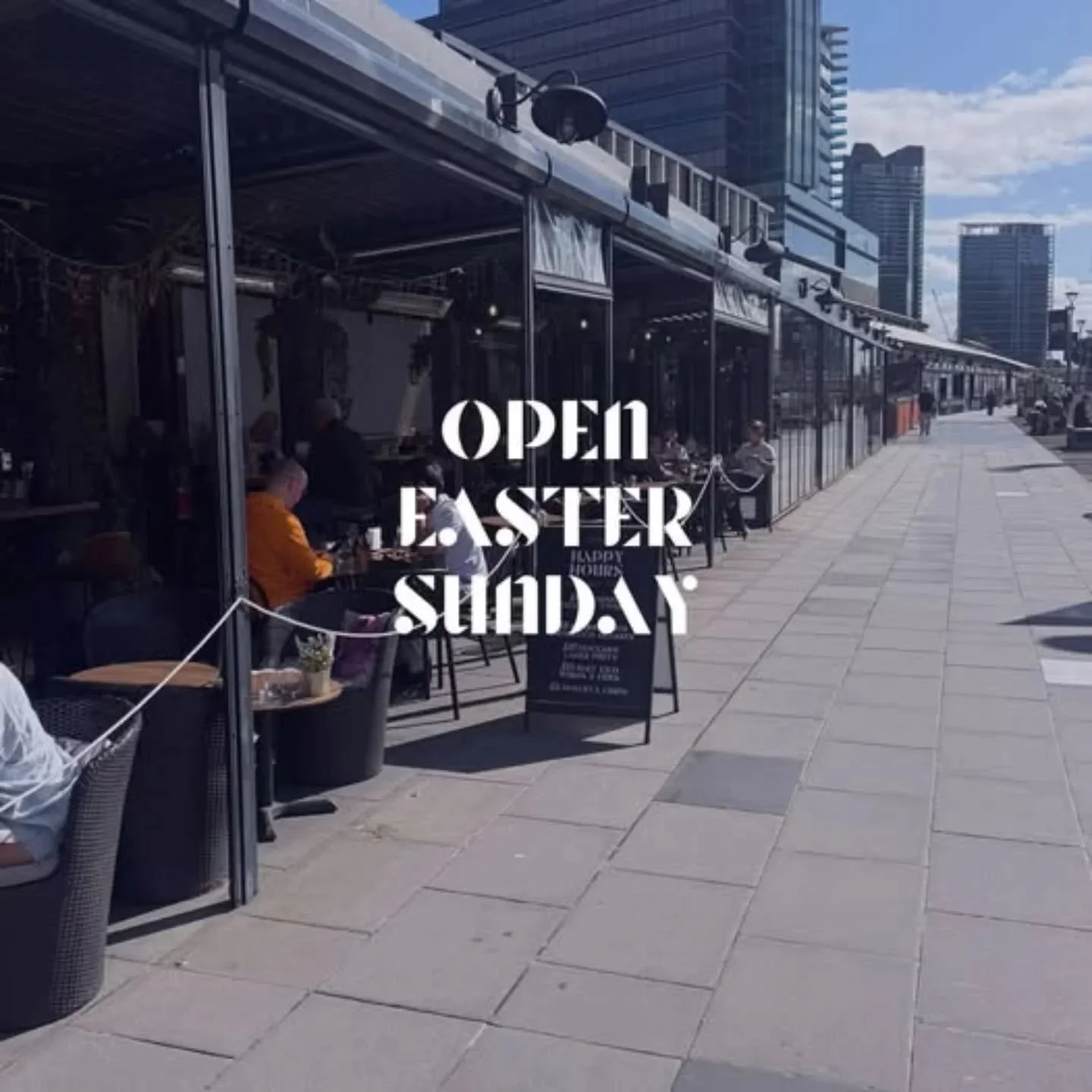 Easter Sunday plans? Sorted.&nbsp;

We&rsquo;re open and pouring all day at Plus 5 &mdash; riverside views, good tunes and even better drinks.

 Espresso Martini Sunday &ndash; $15 all day

$20 Margaritas &ndash; Classic, Chilli, Watermelon &amp; Tom