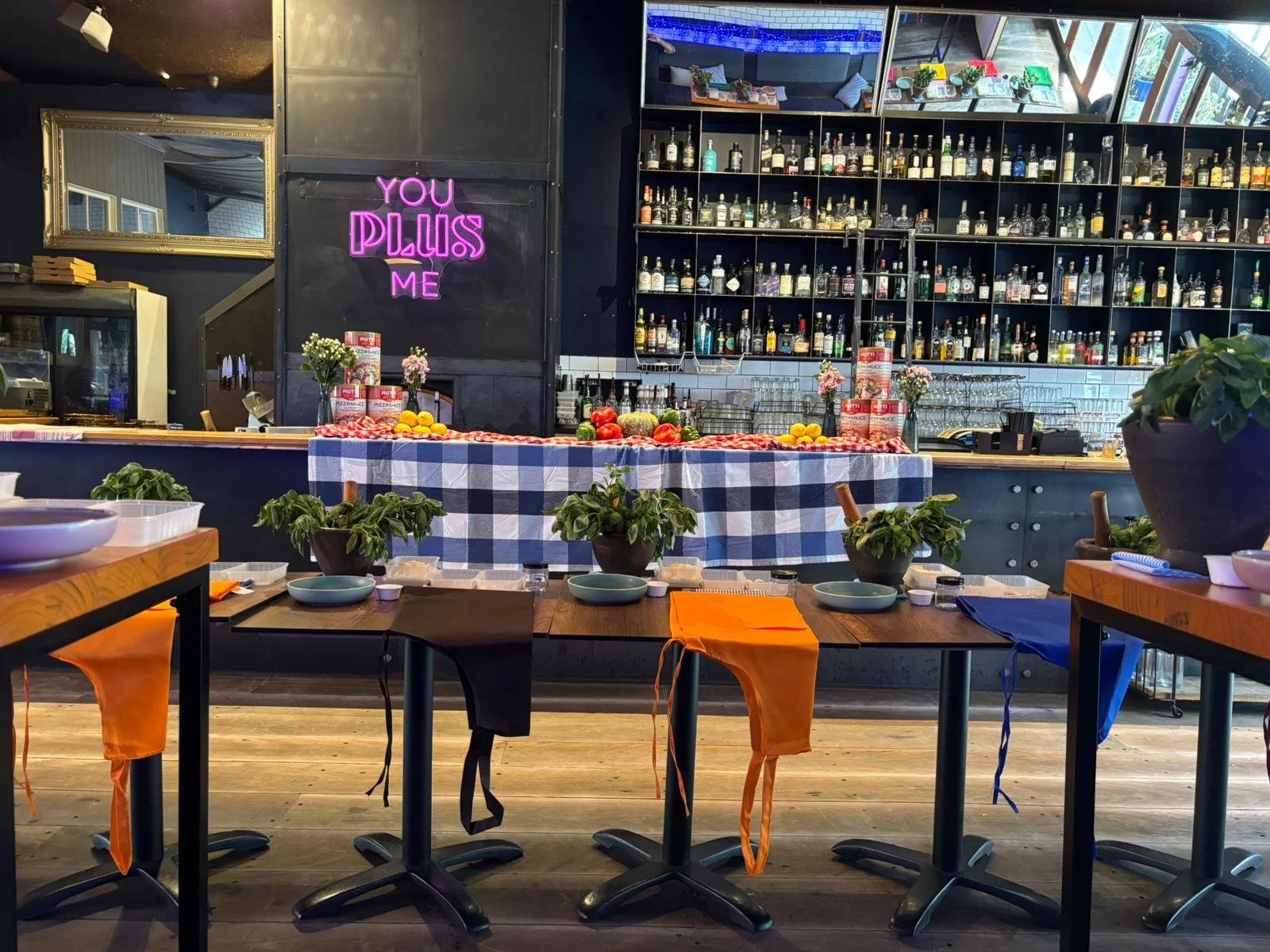 Pizza making masterclass at Plus 5