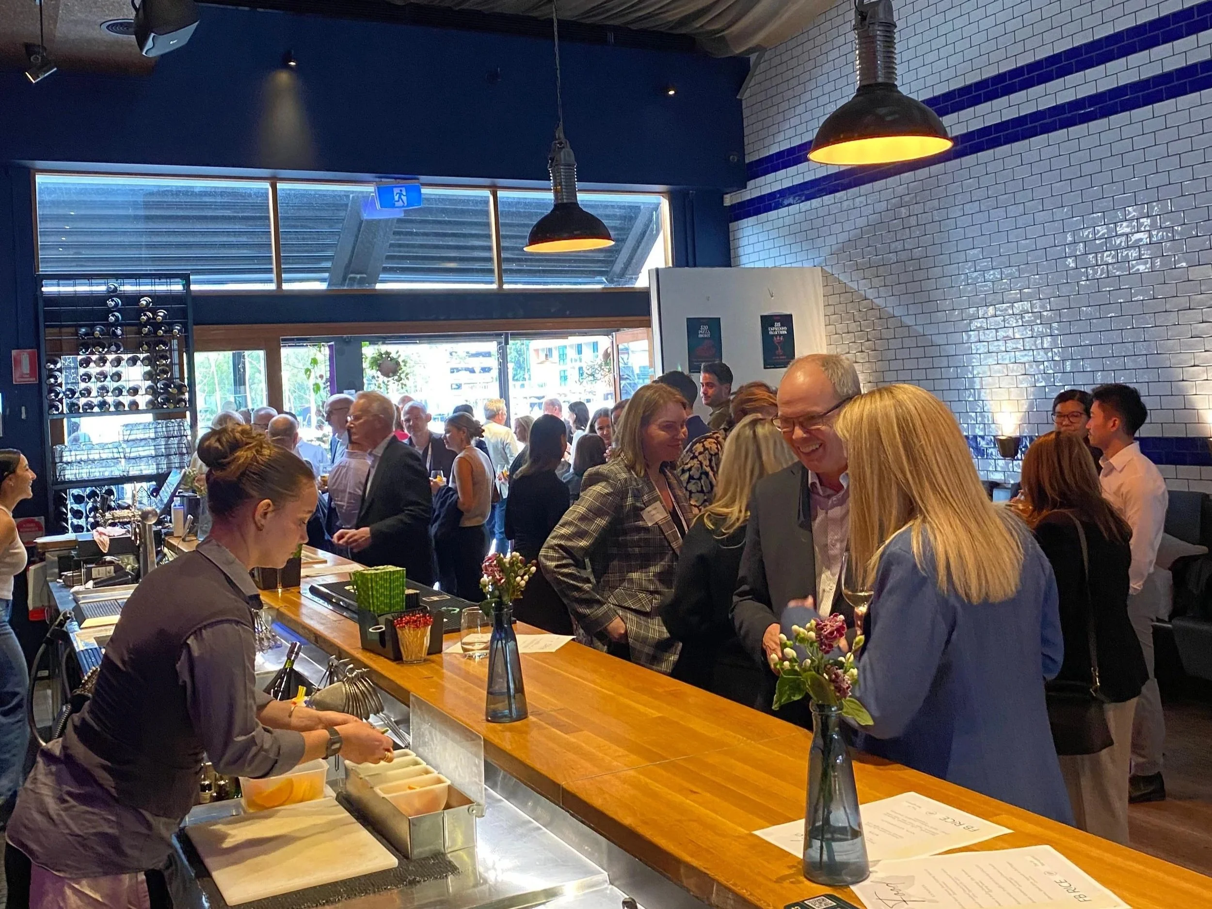 Group dining and functions at Plus 5 Bar Melbourne