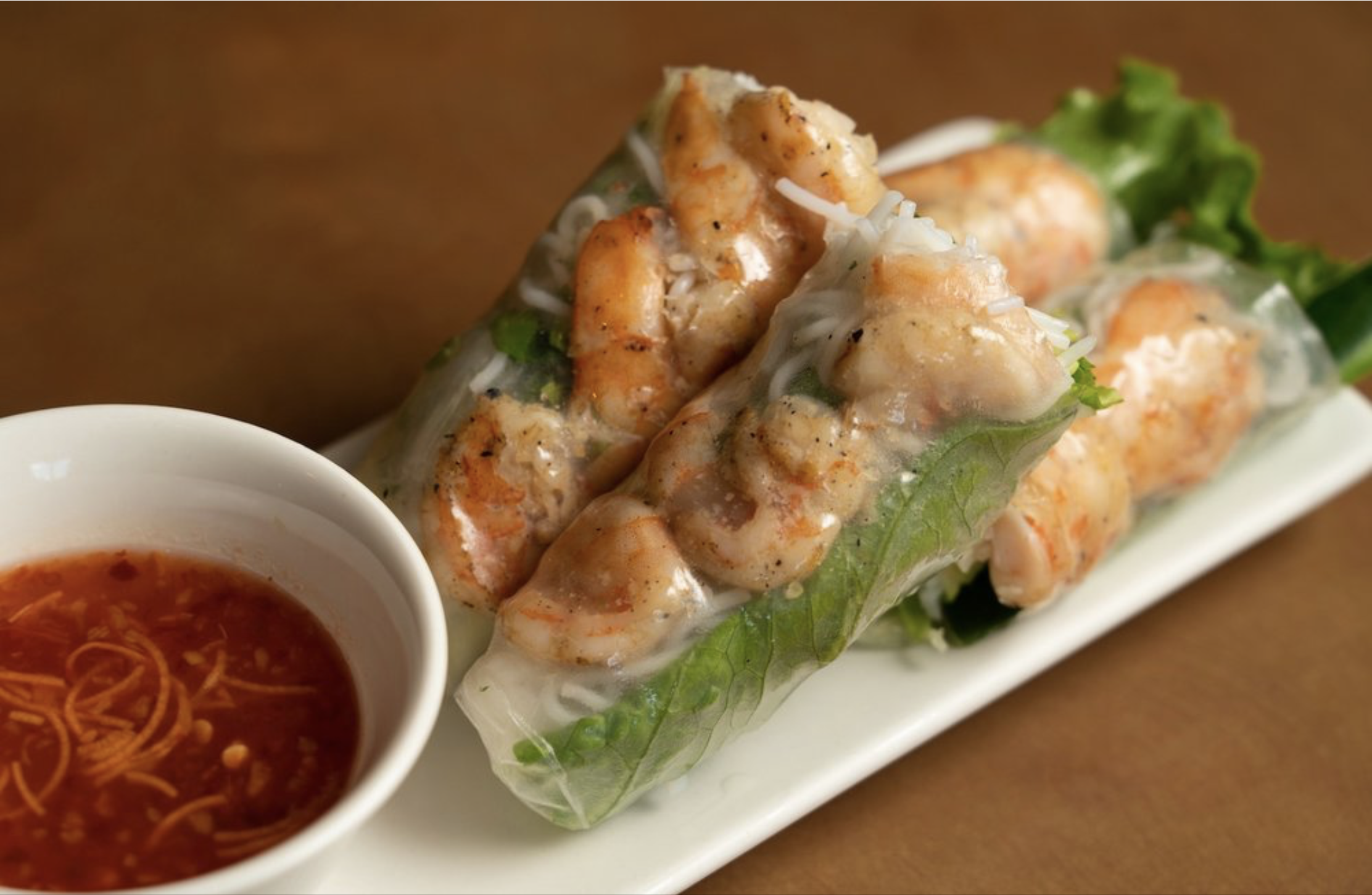 Dig into Spring Rolls!