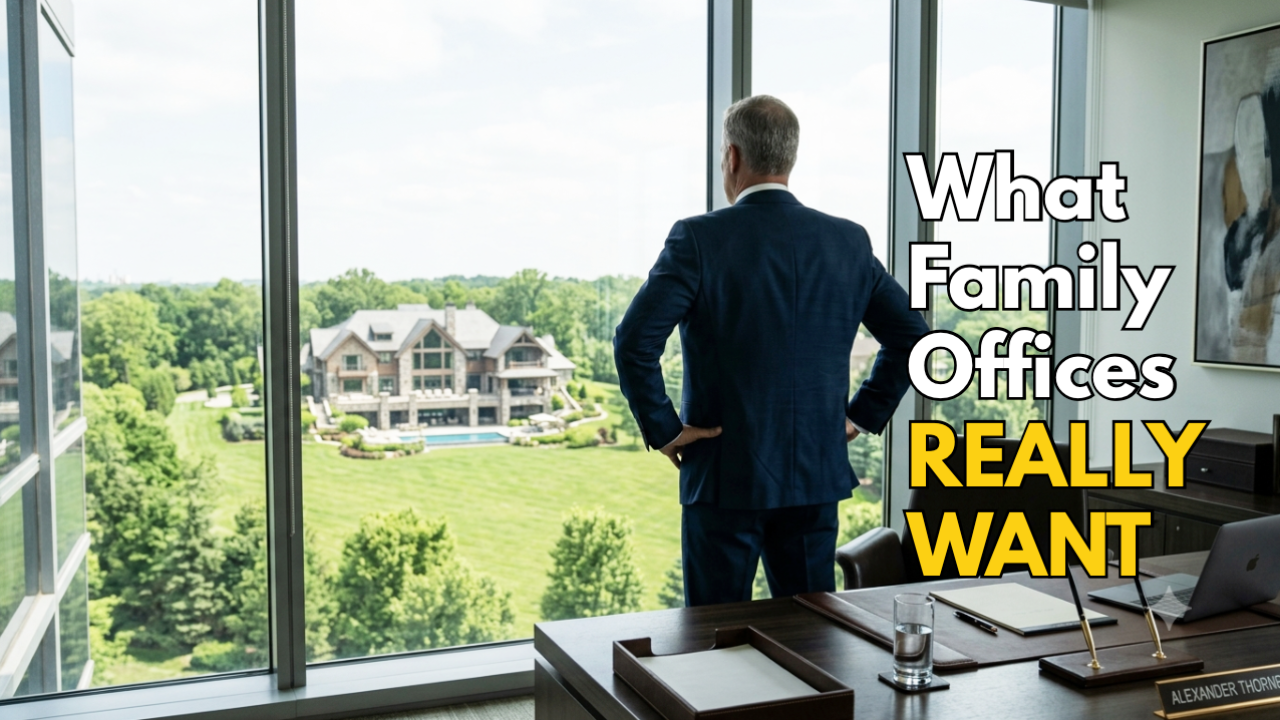 What Family Offices Really Want