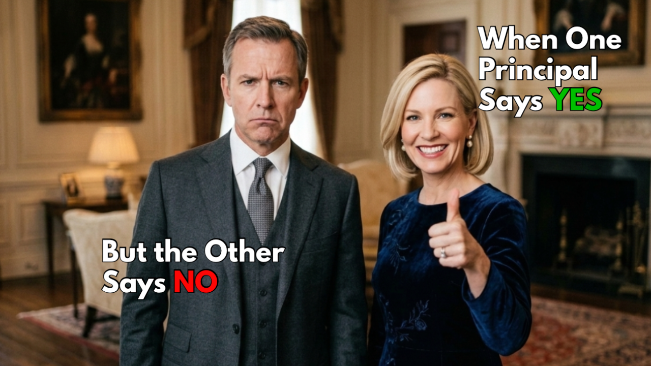One Principal Says Yes. The Other Says No.