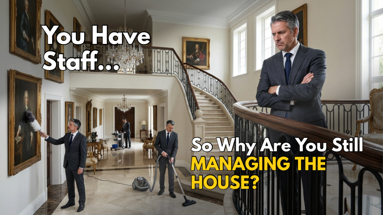 You Hired Household Staff to Make Your Life Easier. So Why Are You Still Managing the House?