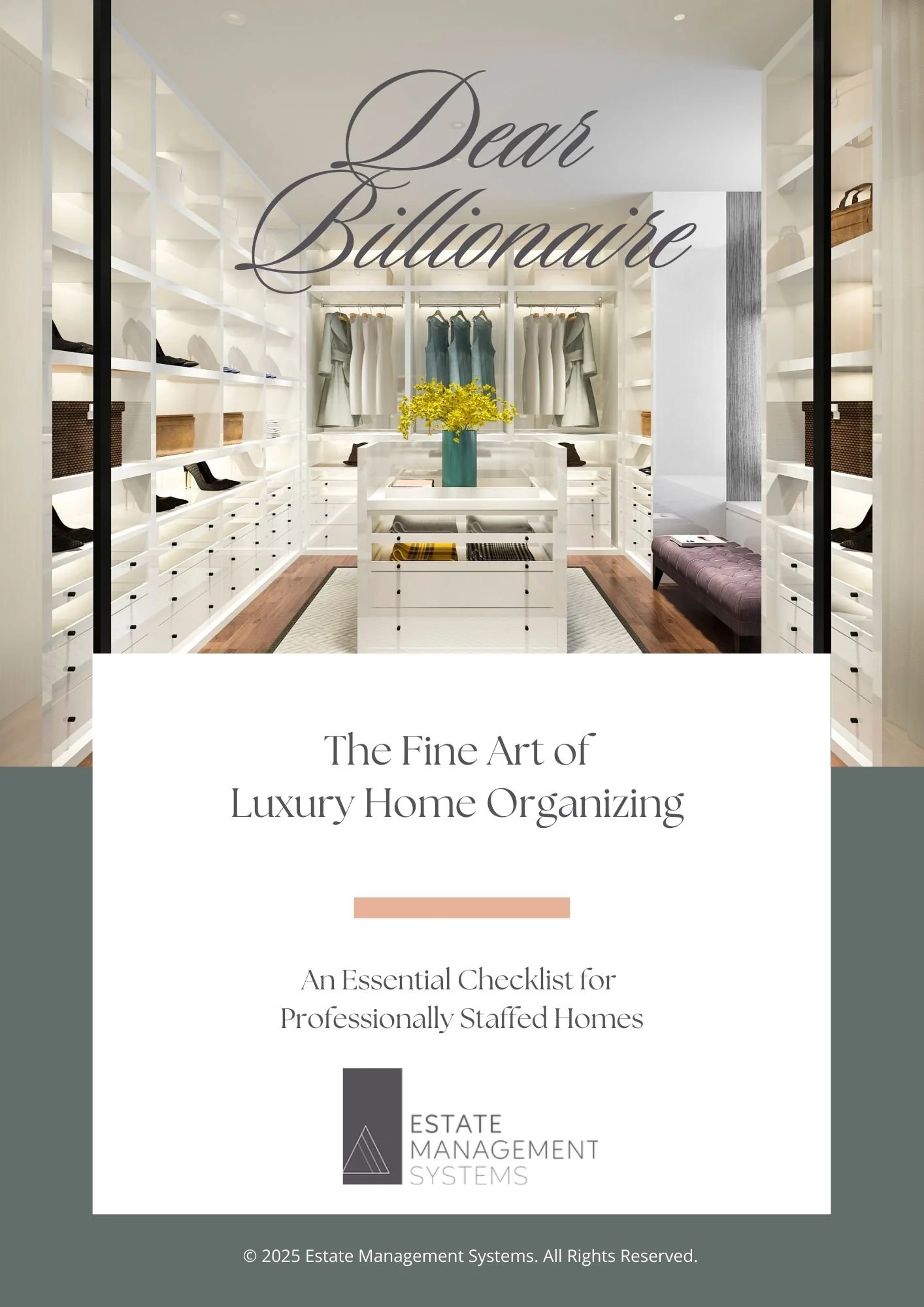 The Fine Art of Luxury Home Organizing Checklist