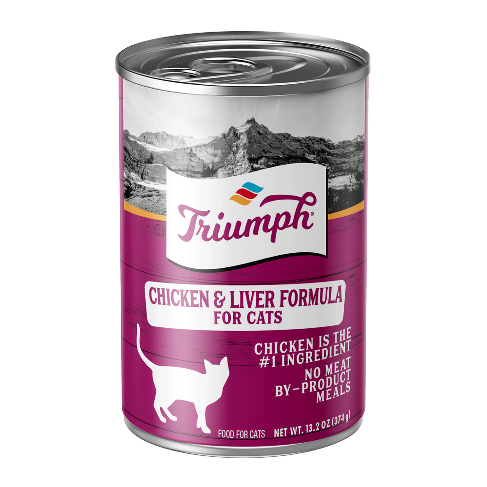 Triumph Chicken & Liver Formula Cat Food — Triumph Pet Food
