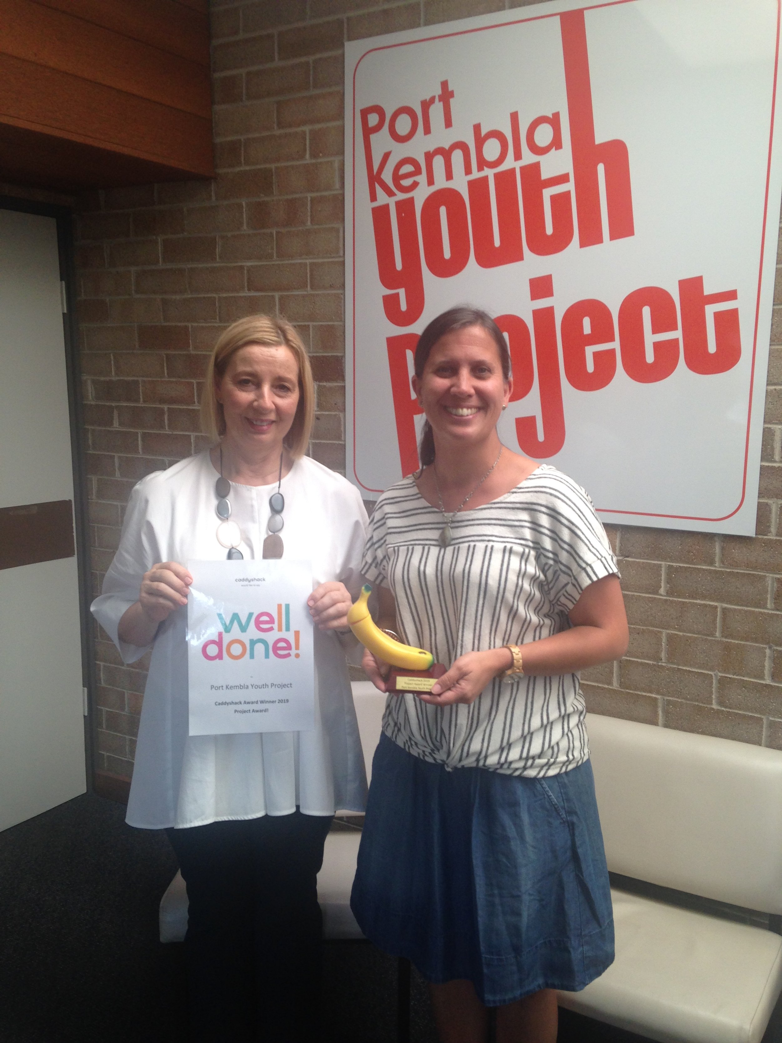 Port Kembla Youth Project winning a health award