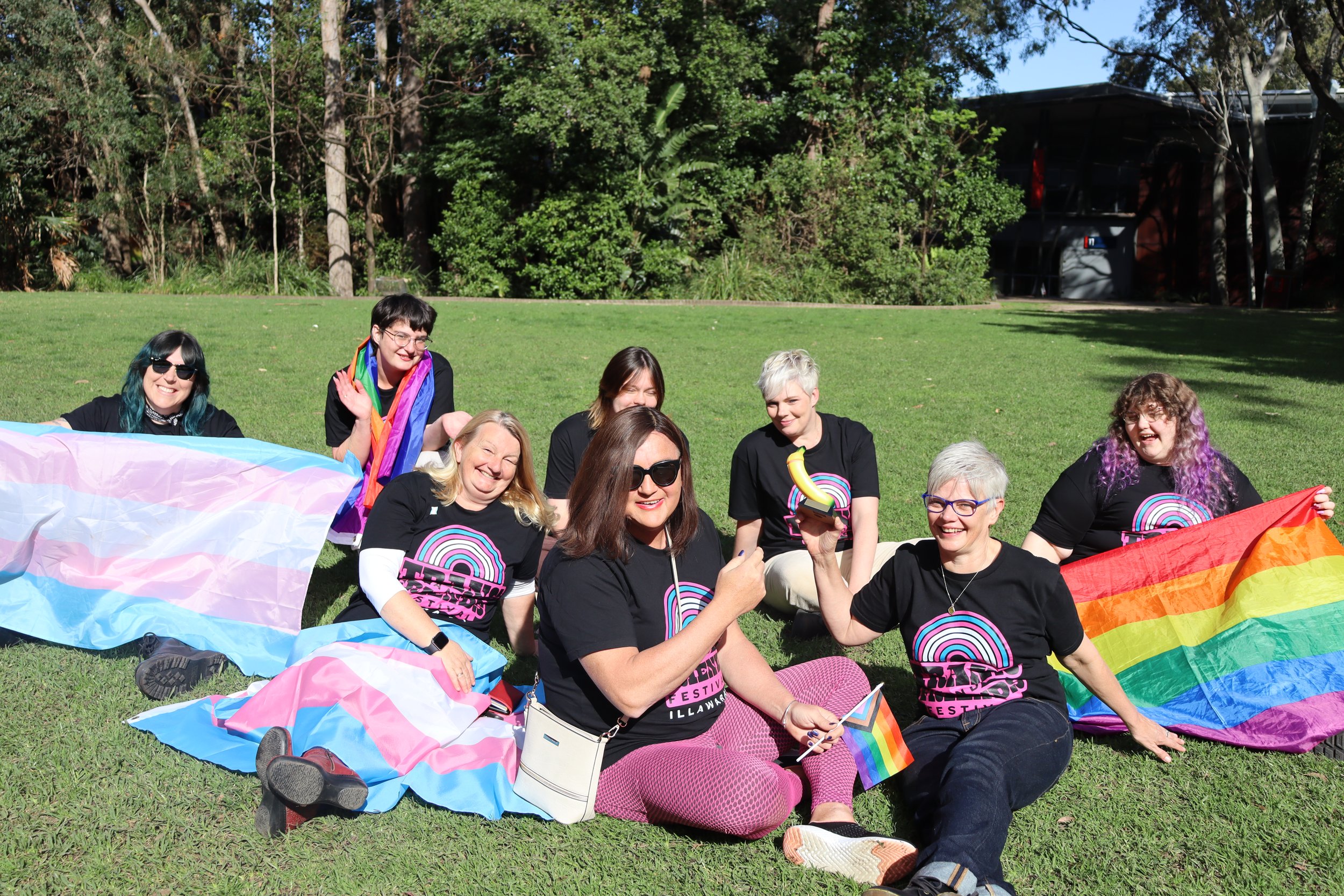 Illawarra Shoalhaven Gender Alliance team winning a health award