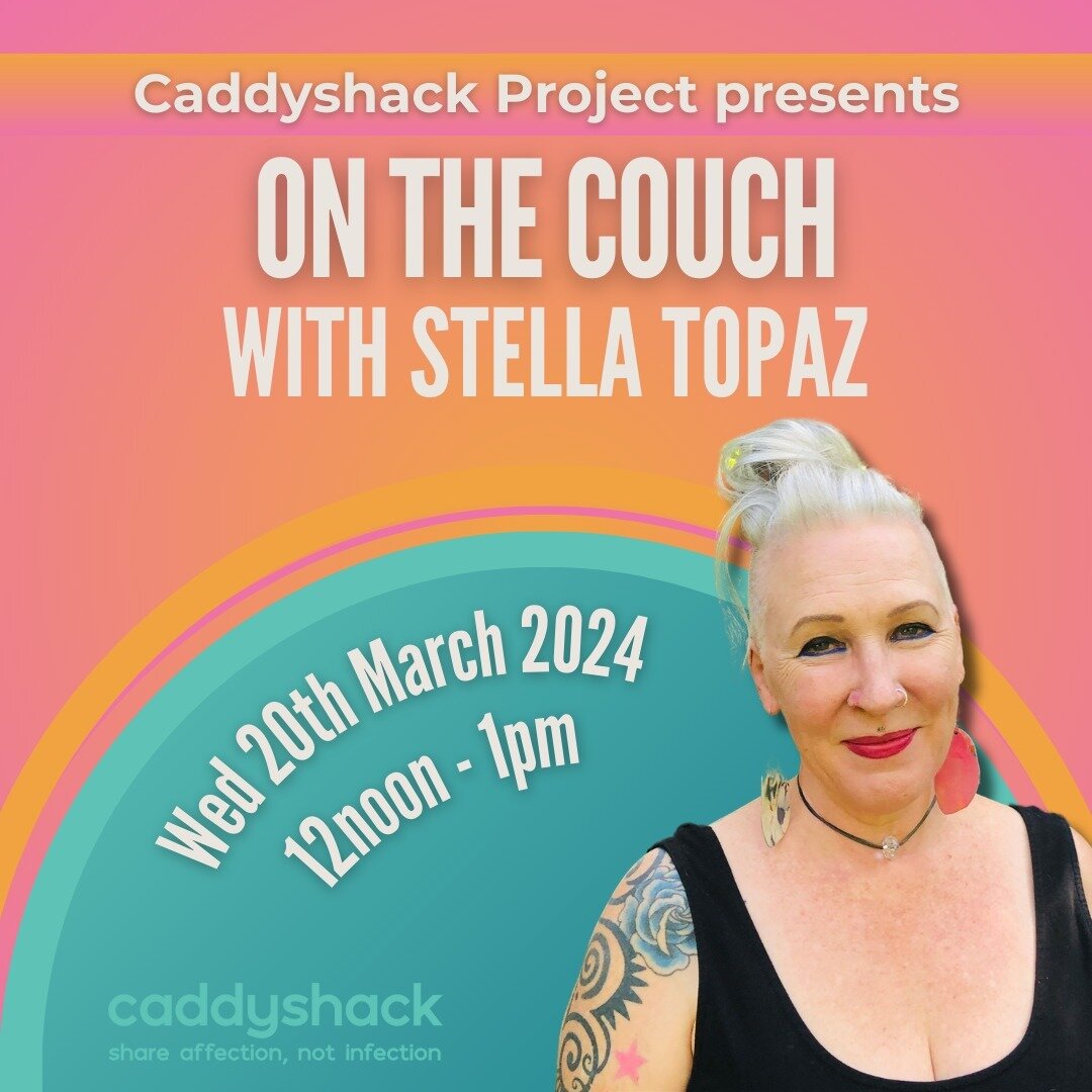 🎙️𝙾𝚗 𝚃𝚑𝚎 𝙲𝚘𝚞𝚌𝚑 with Stella Topaz (she/her) from @abundant_body

✨Stella is a sexological bodyworker, erotic coach and sex educator who has over thirty-five years' experience in healthcare and community work, with qualifications in nursing,