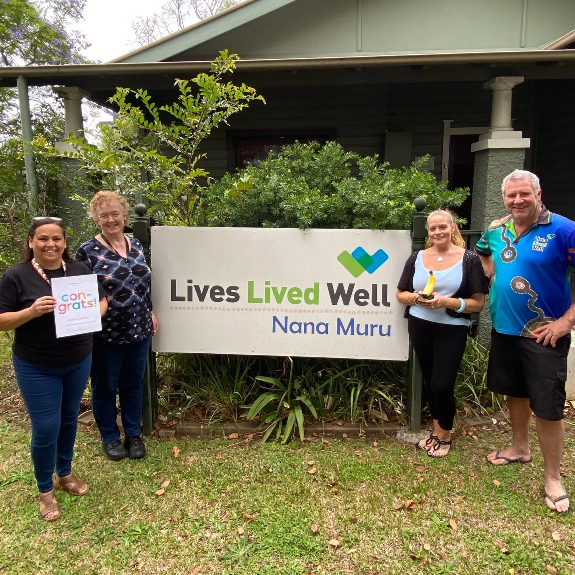 The team from Nowra Lives Lived Well