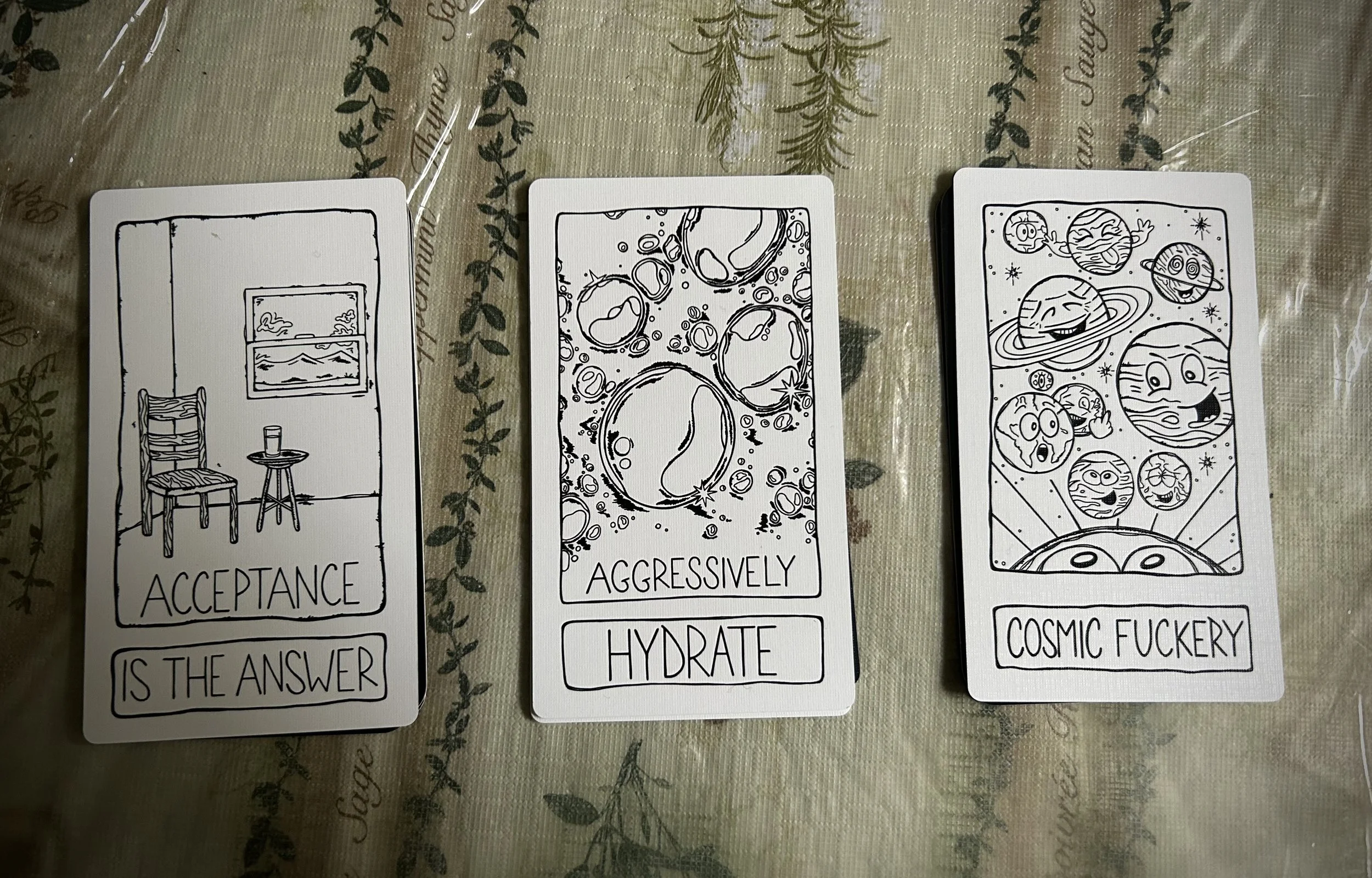 Pick a Card Reading: I don't have a catchy title for this one, but I hope to be better prepared next time?