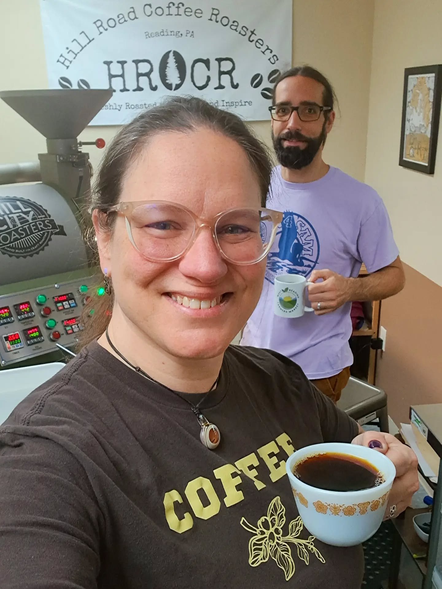 Celebrating #nationalcoffeeday roasting up a pile of online orders. Thank you!
❤️☕️
Visit our website for local delivery, USPS, and market pick ups! It's easy to stay stocked!