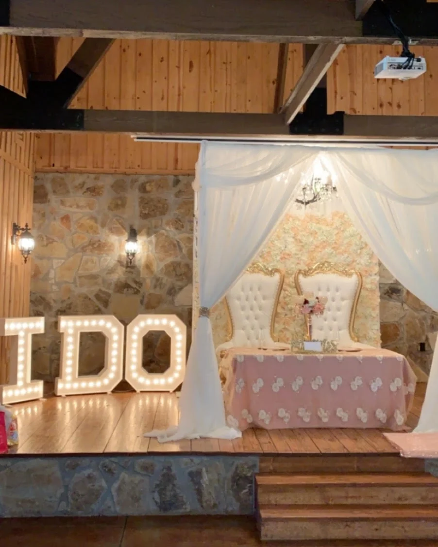 I DO - w Decorative Bride and Groom Reception Table.jpg