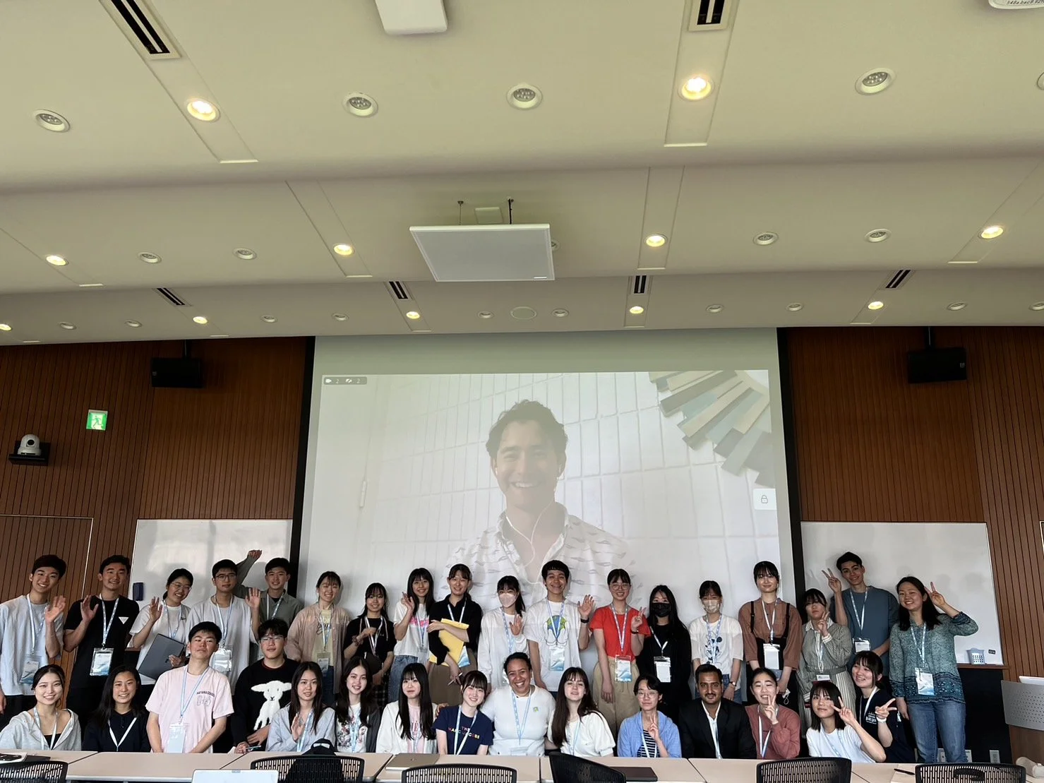 Speaking at Okinawa Institute of Science & Technology (OIST) x One Young World Spring Camp