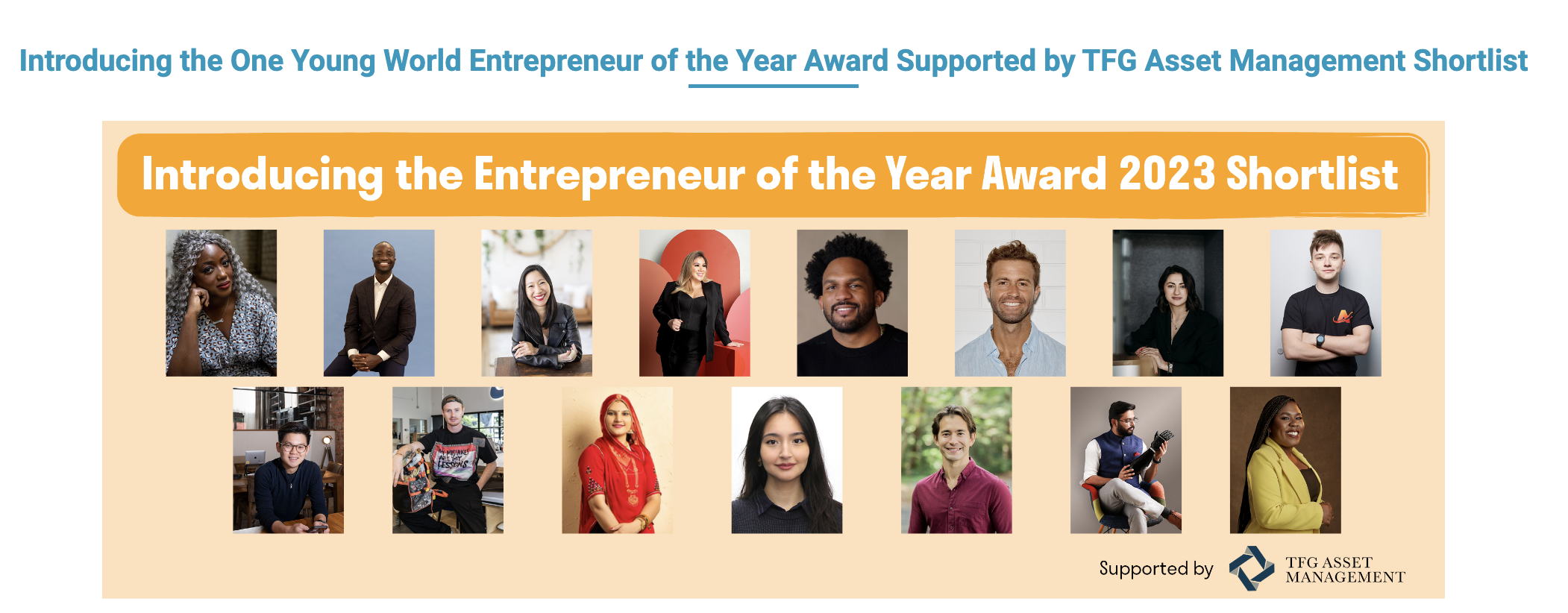  “Entrepreneur of the Year” アワード 　共同代表ロビンがファイナリストに選出🏆 