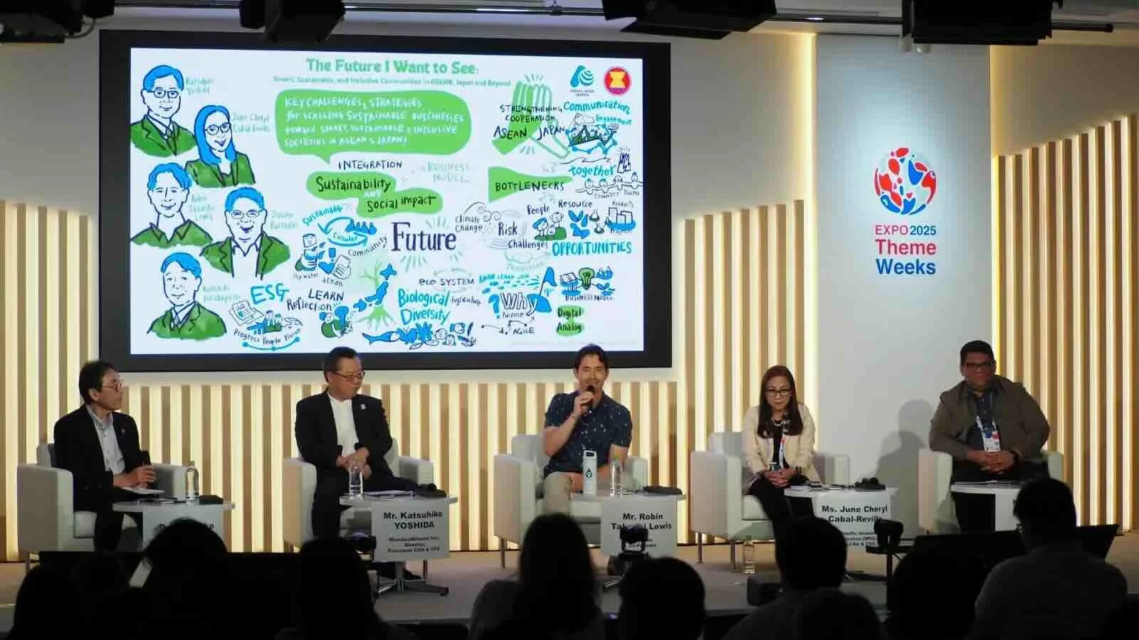 mymizu’s Co-founder Robin at Osaka-Kansai Expo 2025!