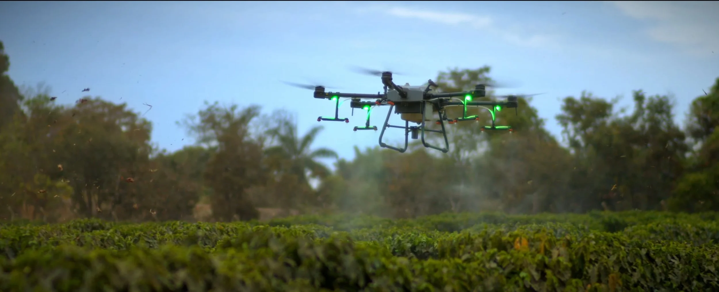 Satis - Pulverização com Drones