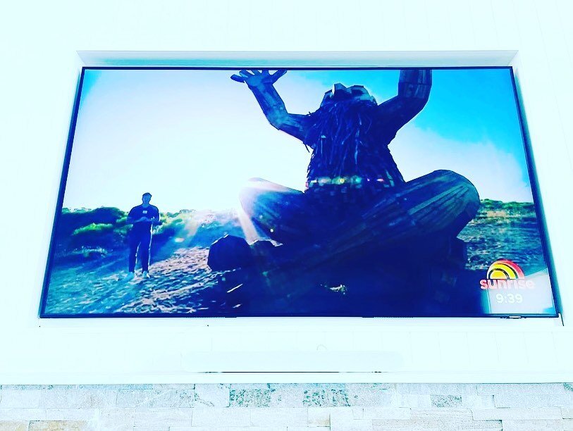So cool to see @sunriseon7 in #mandurah this morning ☀️ Shout out to our mates @thebikekiosk 🚴 &amp; @goolamwiin 💨 who were featured + our locals the #giantsofmandurah 🙌🙌🙌
.
.
#visitmandurah #mandurahlife #coastallife #seeperth #wathedreamstate 