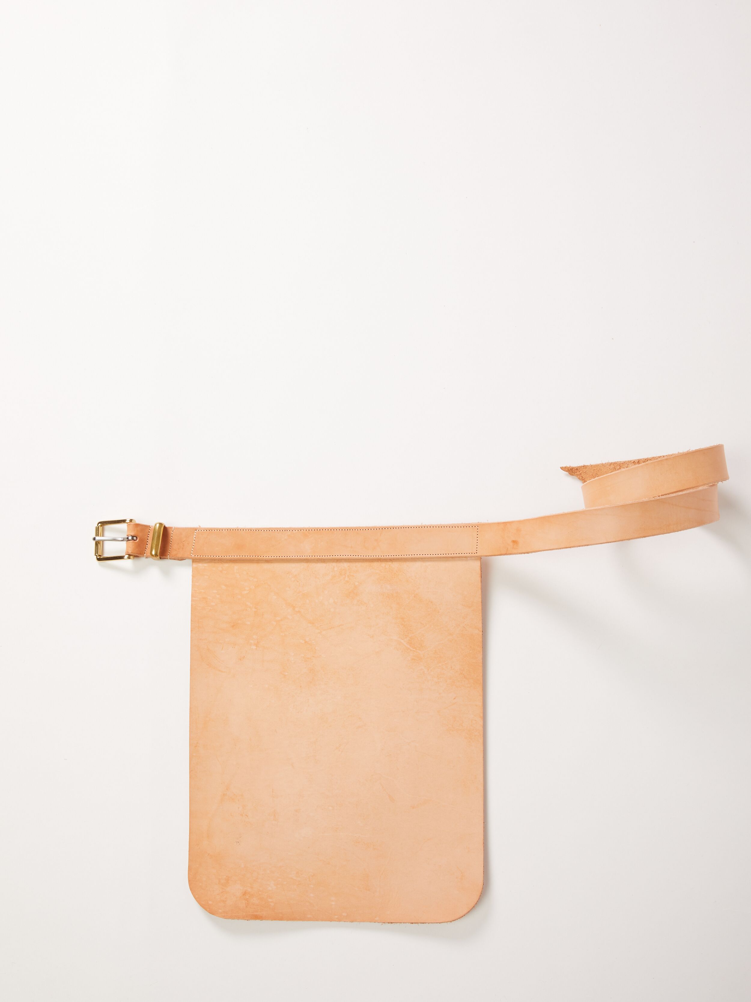 lapron leather masonry apron made in Melbourne custom
