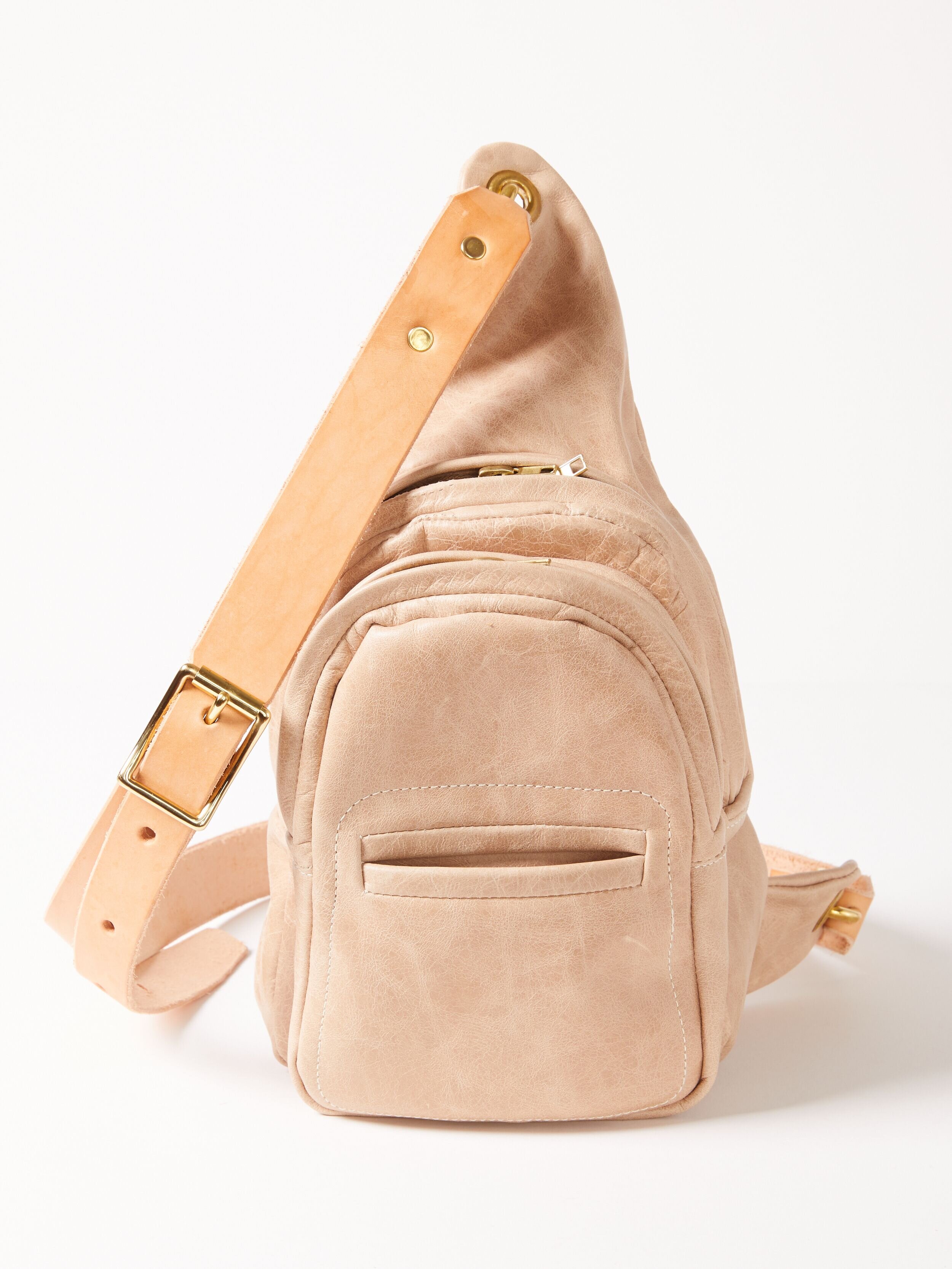 lapron Fitzrovia shoulder bag sesame