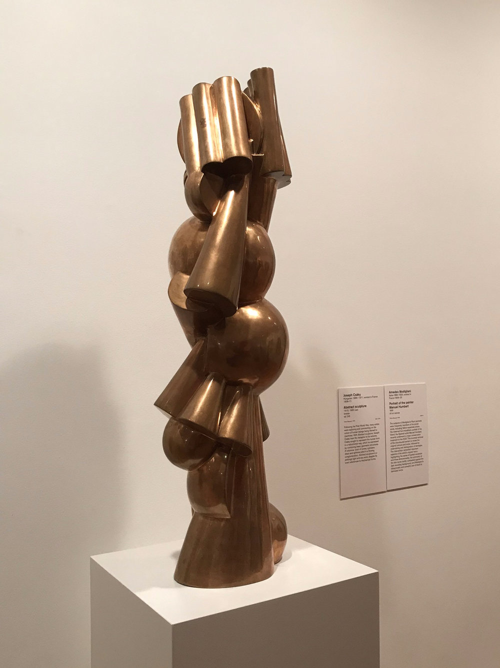 Joseph Csaky Abstract Cubist Sculpture.jpg