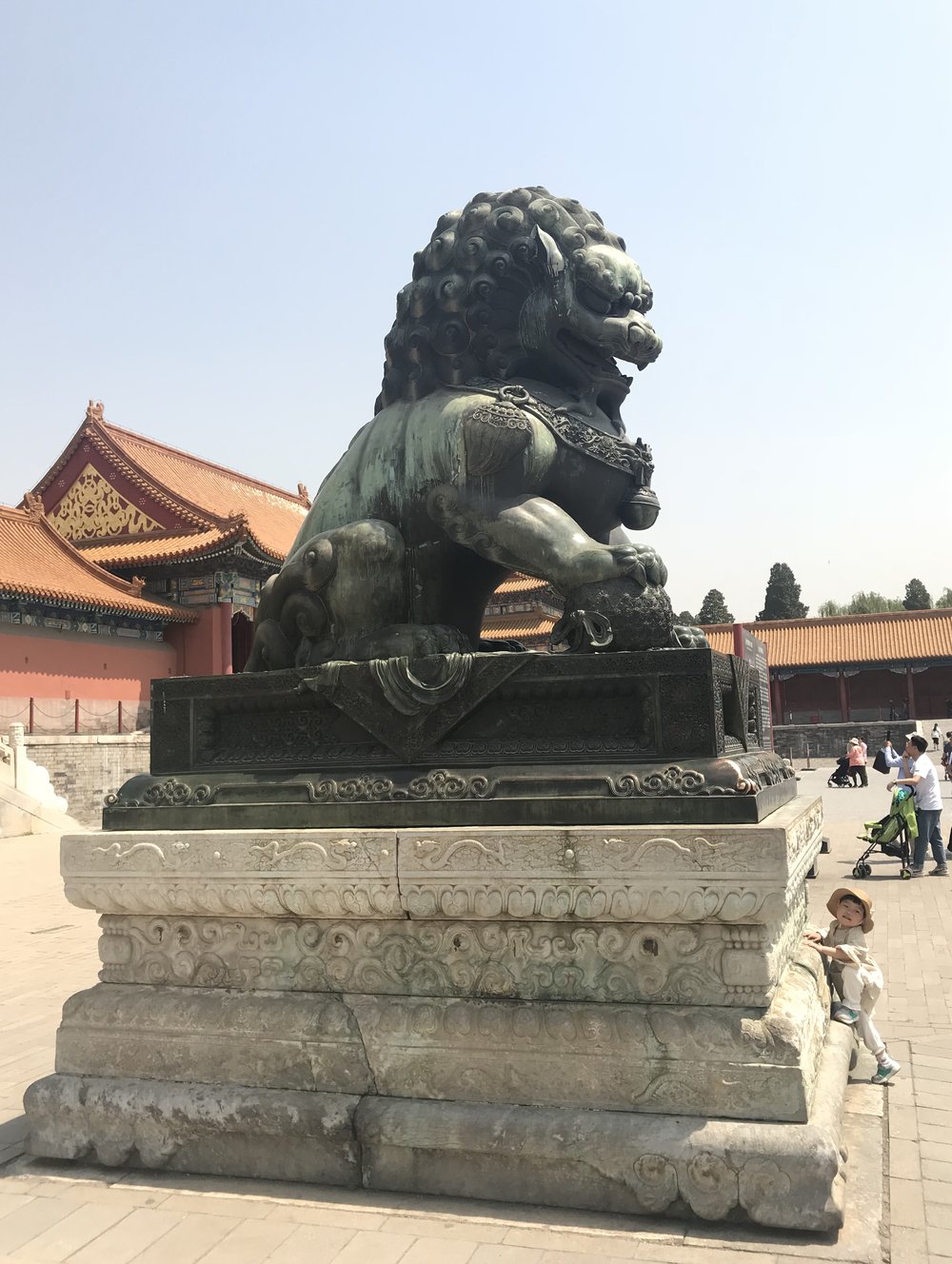 Forbidden City Little Girl and Scary Beast 2.jpg