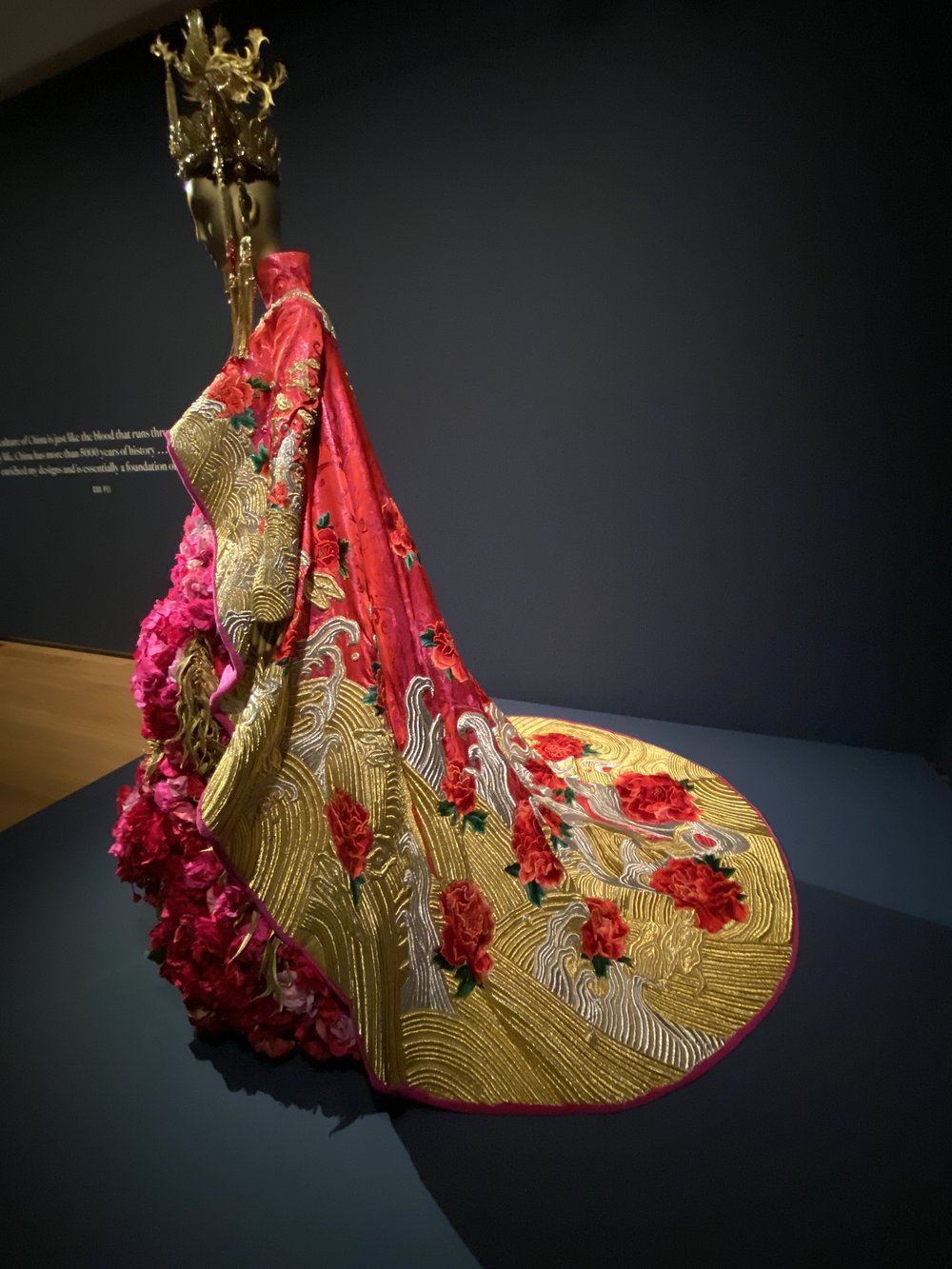 Guo Pei Red and Gold gown.JPG