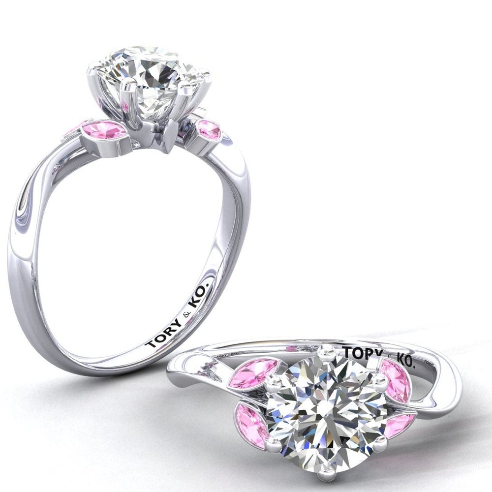 Lily+Diamond+Engagement+Ring+with+Pink+Sapphires+by+TORY+%26+KO.jpg