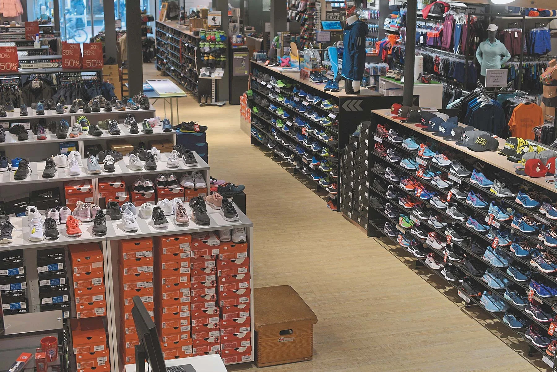 Große Auswahl - starker Service: Intersport Lange setzt auf breitgefächerte Leistungen und individuelle Kundenbetreuung.
