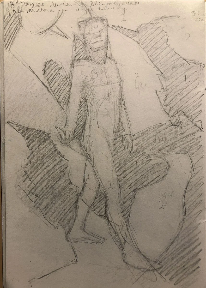 Drawing For The Lion Man