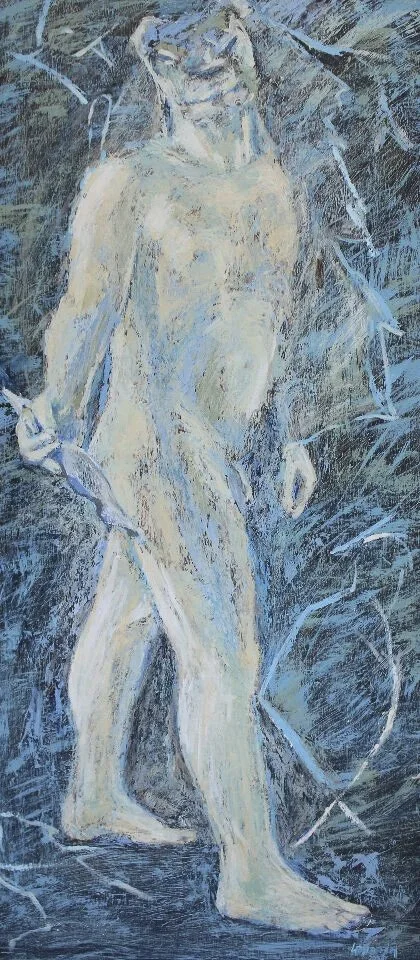 We Have Been Here Before - Acrylic Study