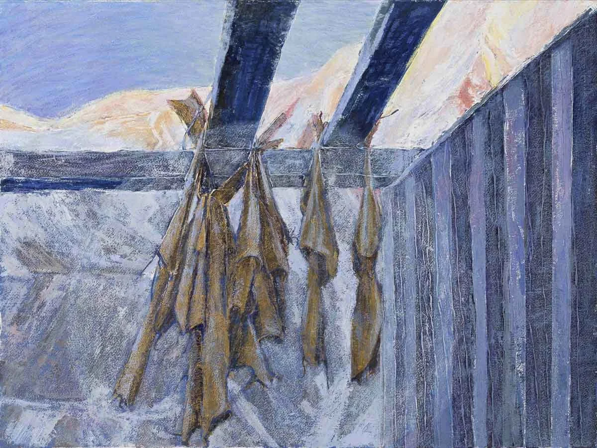 Meditation on Dried Cod, Longyearbyen, Svalbard