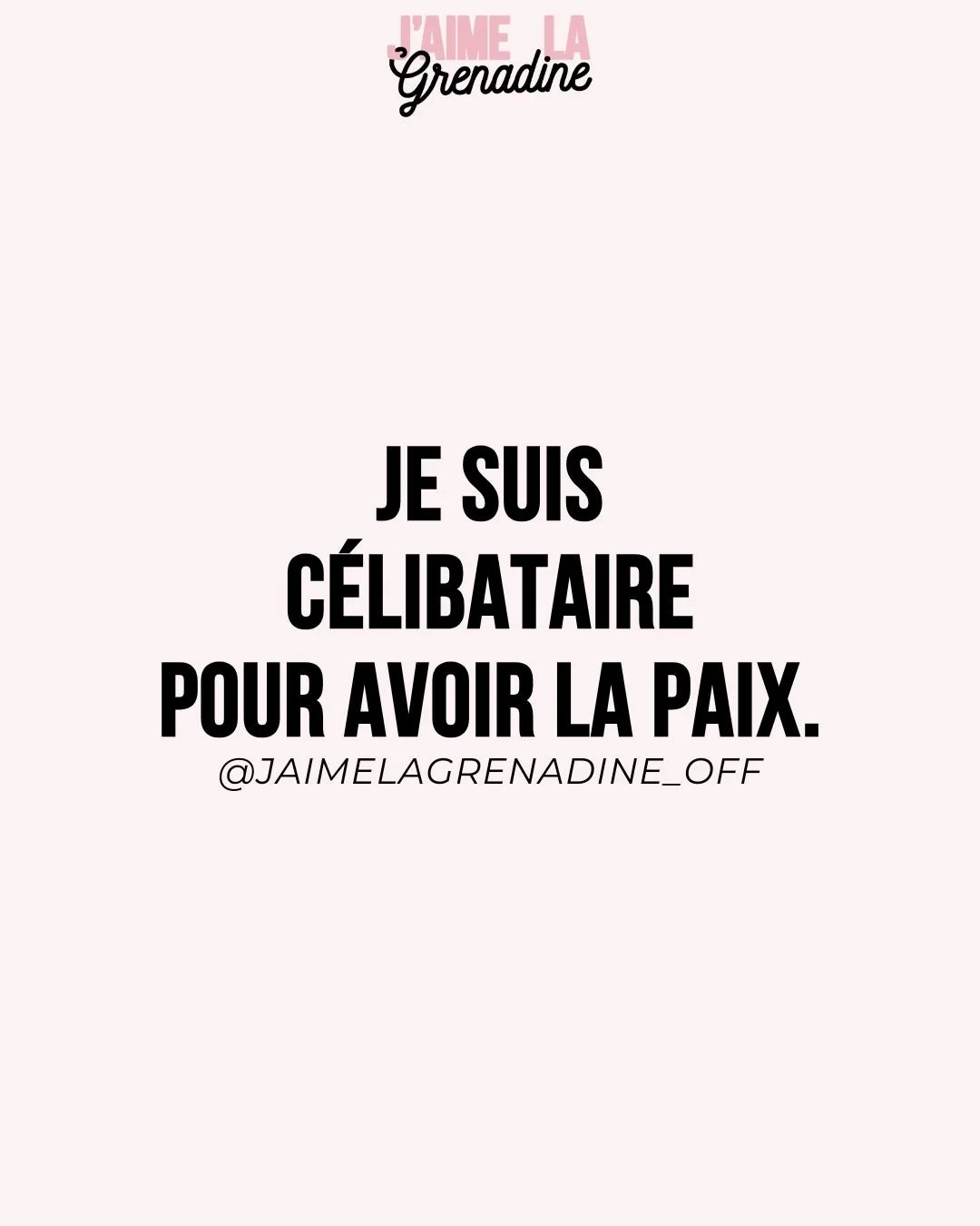 Je suis c&eacute;libataire pour avoir la paix.
.
#citation #patriarchy #folleauxchats