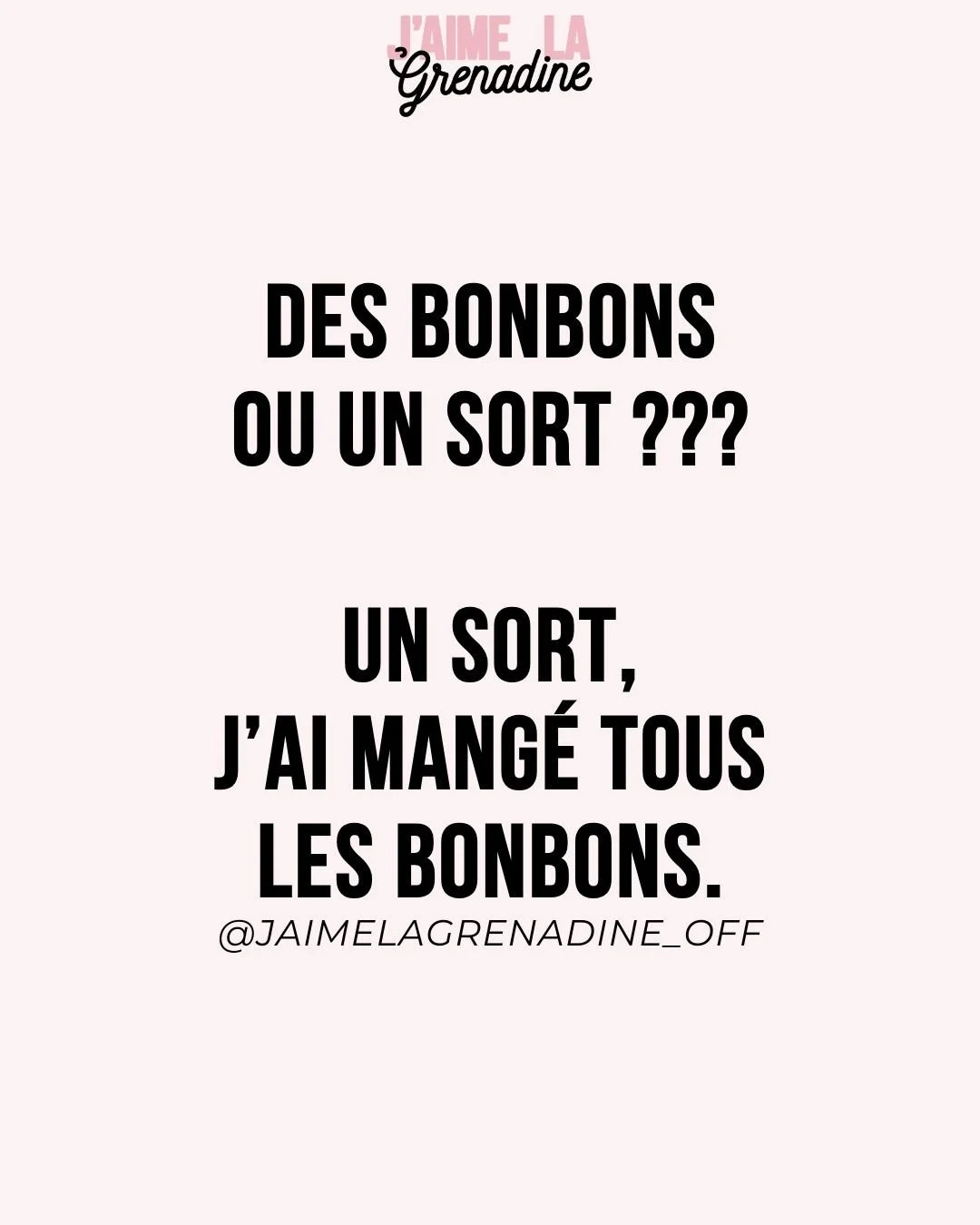 Des bonbons ou un sort ??? Un sort, j'ai mang&eacute; tous les bonbons.
.
#citation #halloween #spookyvibes