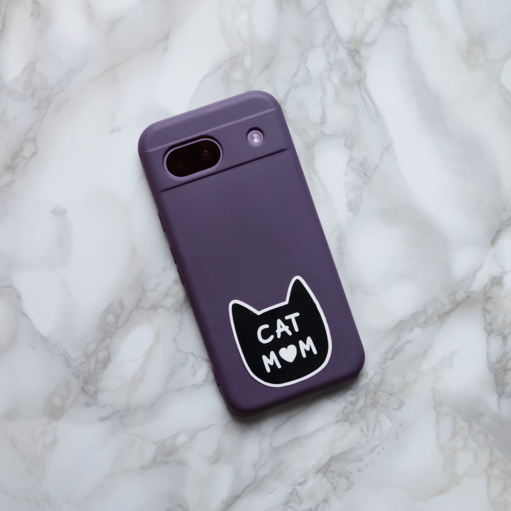 sticker cat mom - j'aime la grenadine