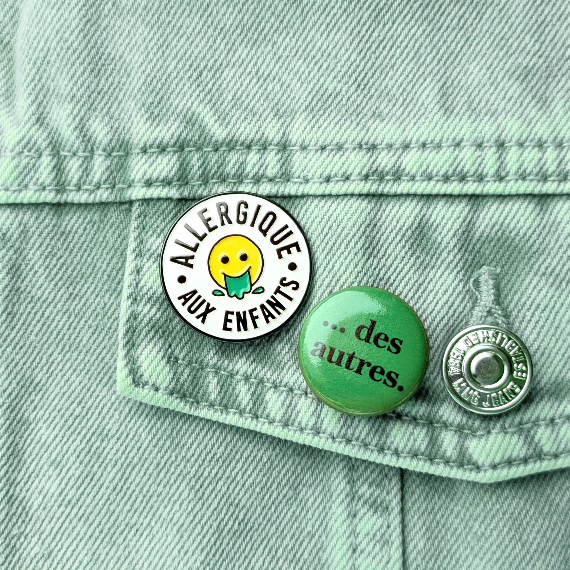 pin allergique aux enfants des autres - j'aime la grenadine