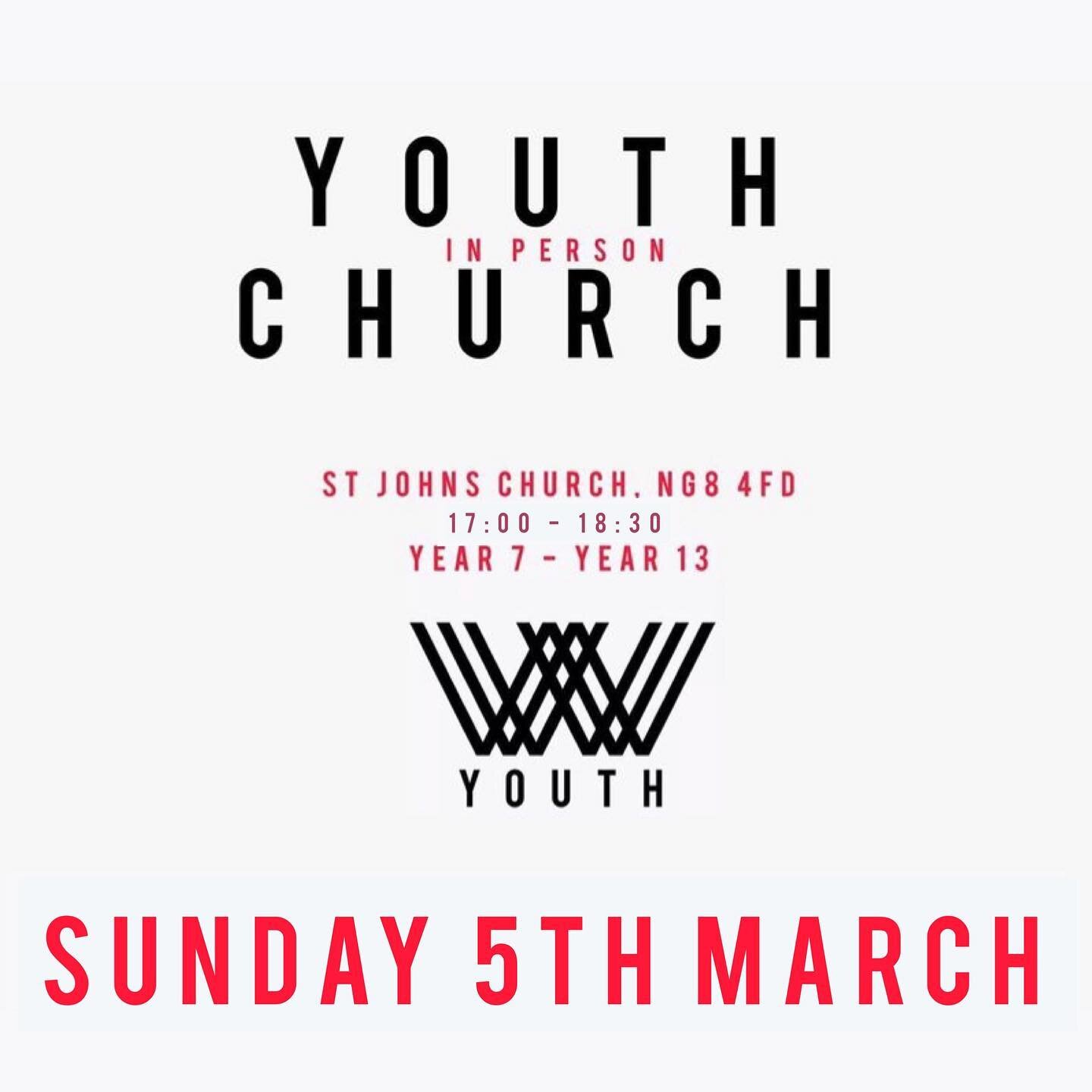 Youth church and Pick up!