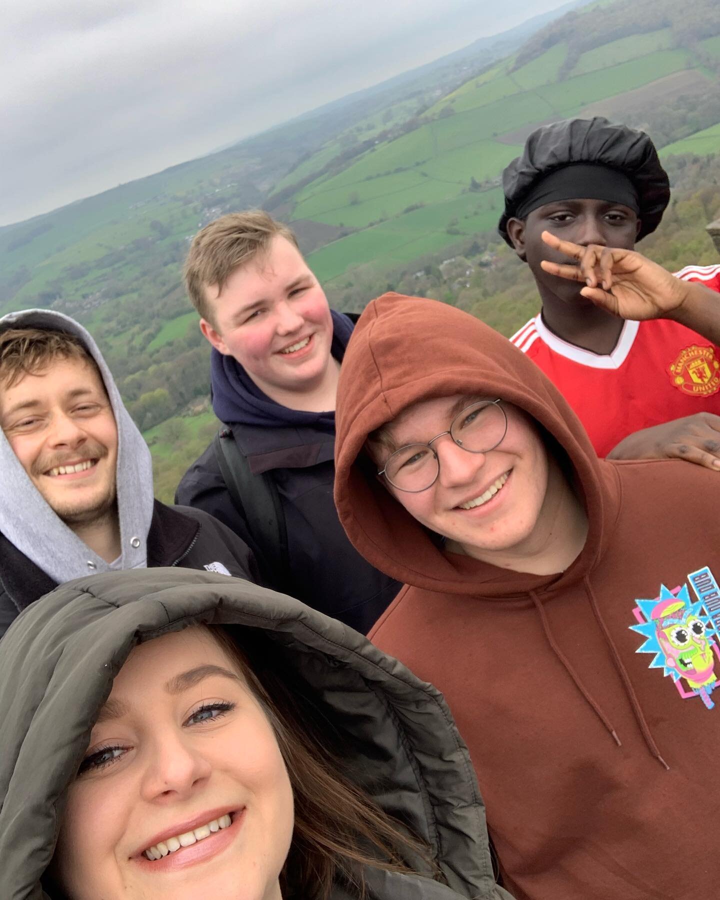 We had a great time yesterday taking some of our young leaders to the Peak District!