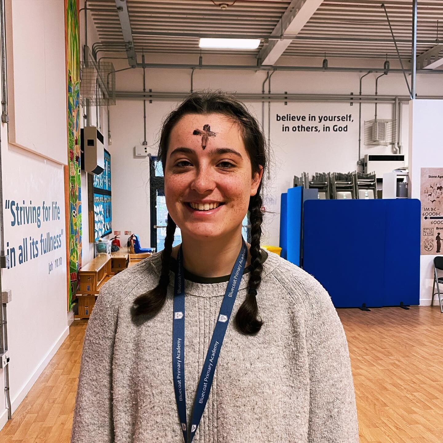 So fun to do an Ash Wednesday assembly and offer ashing at break time for the young people at Bluecoat primary this morning (its ok I realise we are a week early but they are on half term next week!)