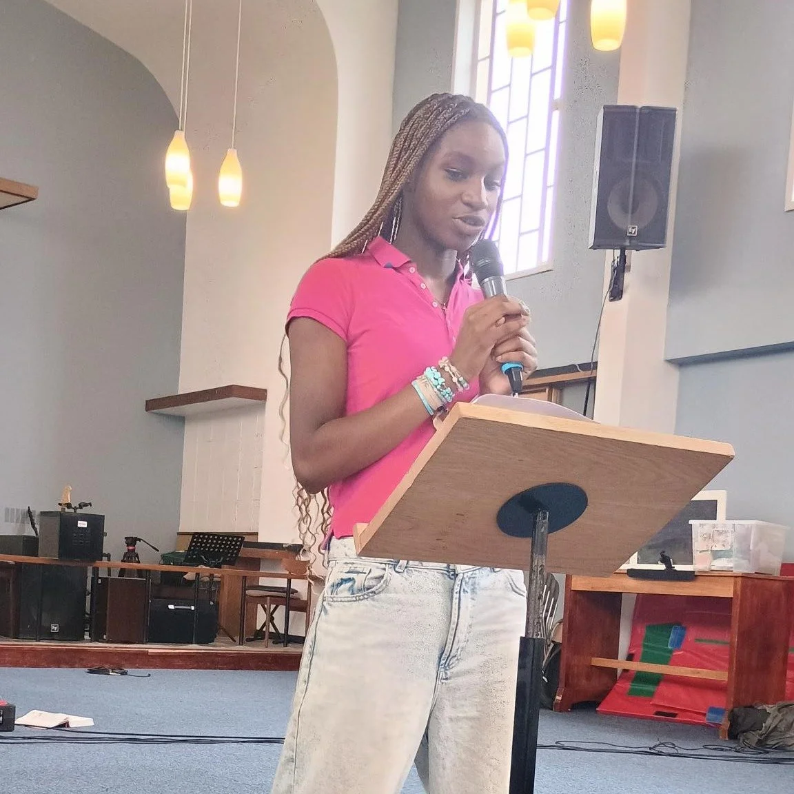 Today we said goodbye to our amazing Youth Worker Kat - so grateful for all God has done in and through you over last 6 years and excited to see what God has in store for you next. Felt very right that on her last Sunday we had youth preaching and le