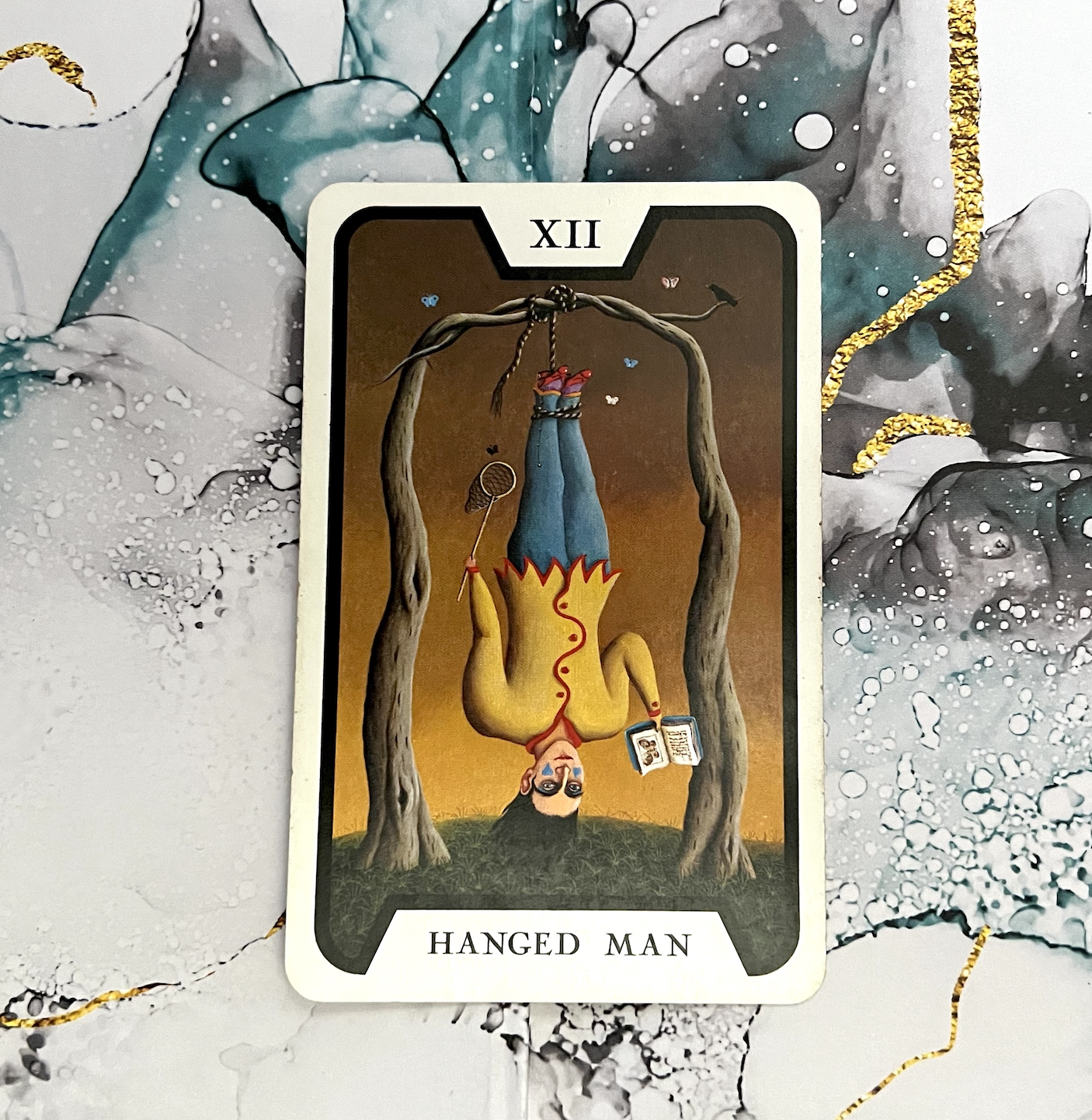 Freelance Focus: waiting with The Hanged Man