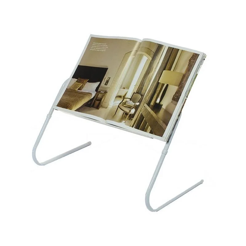 YINGJIAN Support pour Livre sur Pied Support de Livre Réglable Hauteur et  Angle avec Cantilever Portable Porte Livre pour Lit Cuisine Bureau :  : Cuisine et Maison