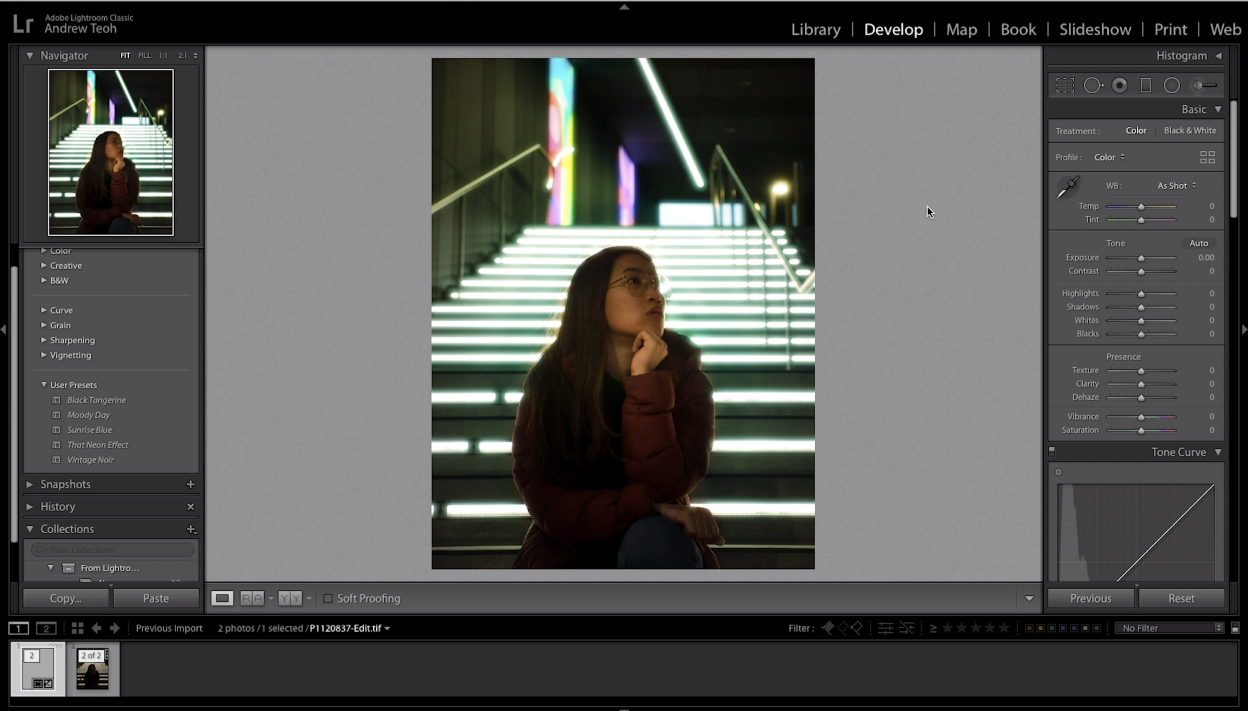 And there you go. The final out come.